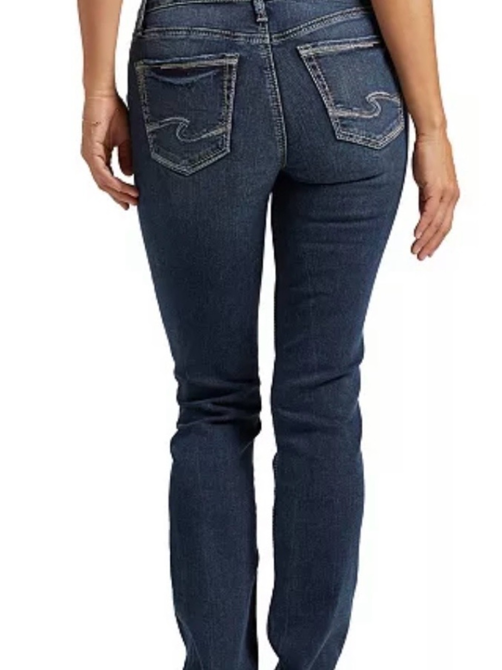 Silver Jeans Deep Indigo Skinny Jeans